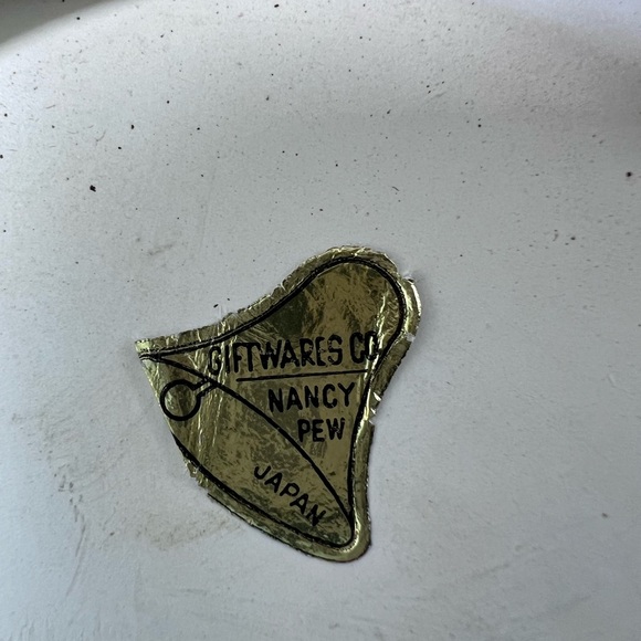 Vtg MCM Nancy Pew Japan mini decorative pitcher & basin set Multi Fruit pattern - Picture 10 of 13